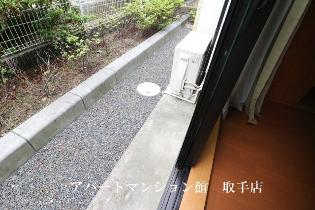 レオパレスシェソワⅢのバルコニー