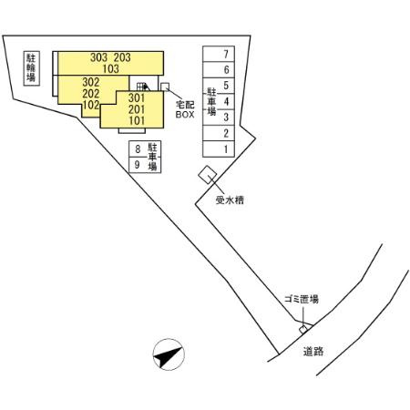 MIRAI’Sの区画図