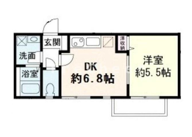 コーポヤマオカの間取り