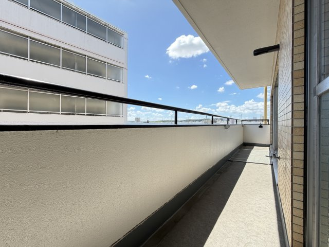 三旺マンション星ヶ丘東のバルコニー