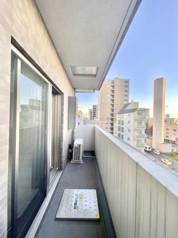 スカイコート渋谷神山町のバルコニー