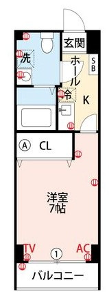 Active Umemitsuの間取り|使い勝手の良い間取りです♪