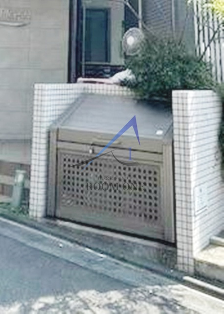 プラージュ白金台のその他共用部分|敷地内ゴミ置き場です。