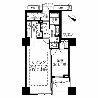 【間取り】 | Brillia Mare 有明 TOWER & GARDEN（ブリリアマーレ有明タワー＆ガーデン）