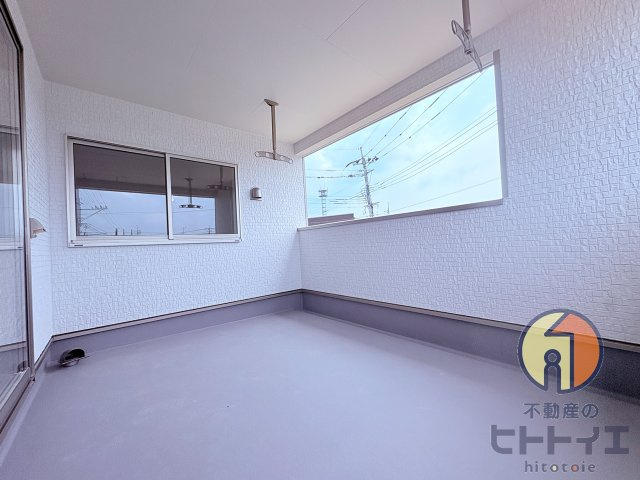 新築建売)八女市室岡のバルコニー