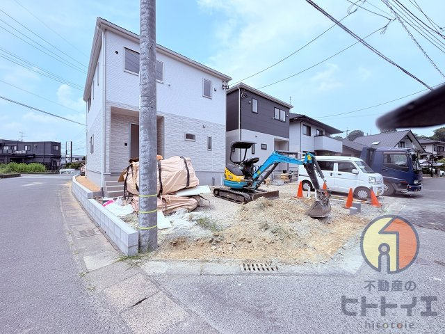 新築建売)八女市室岡の駐車場