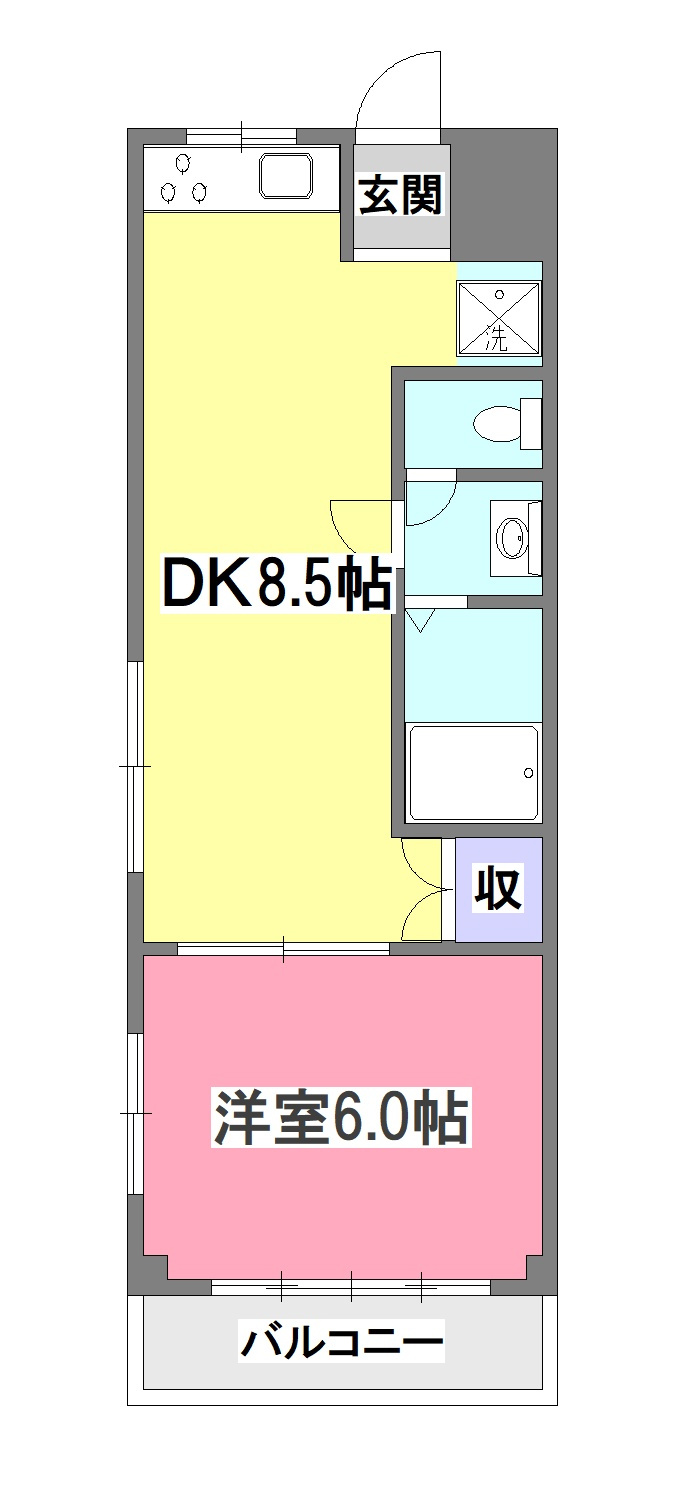 清瀬フジマンションの間取り