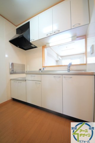 ルナ　パレス　Bのキッチン|※類似部屋