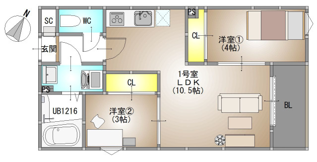 【間取り】 | REGALEST 藤原光町