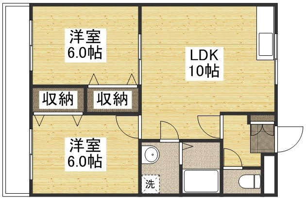 【間取り】 | 石井マンション
