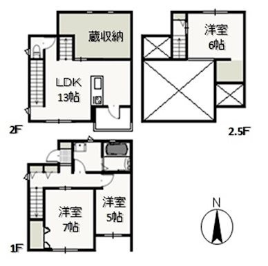 【間取り】 | スラッシューN（Ａ）