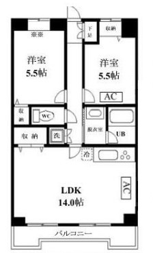 リンデンハイム赤塚の間取り|間取りです。