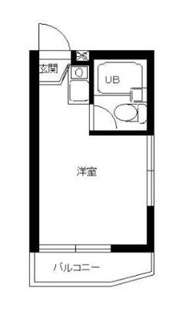 【間取り】 | スカイコート品川第３ | 間取りです。