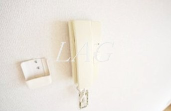 【セキュリティ】 | コア大井町 | インターホン受話器です。