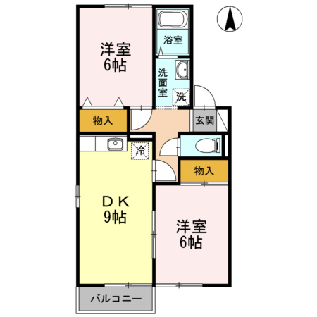 【間取り】 | Ｆｒｅｅｄｏｍ　A棟