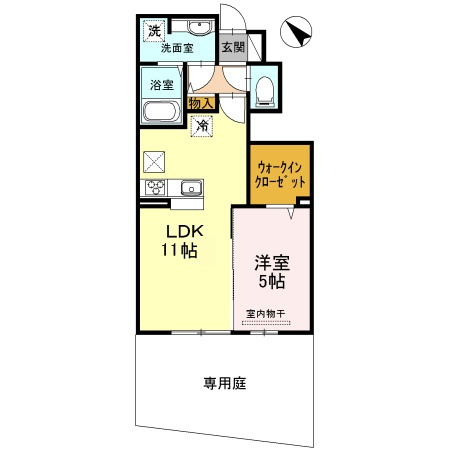 【間取り】 | コーポ　レーヴ