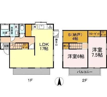 【間取り】 | 赤田　松本様借家　3棟