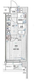 【間取り】 | プレール・ドゥーク南品川 | 間取りです。