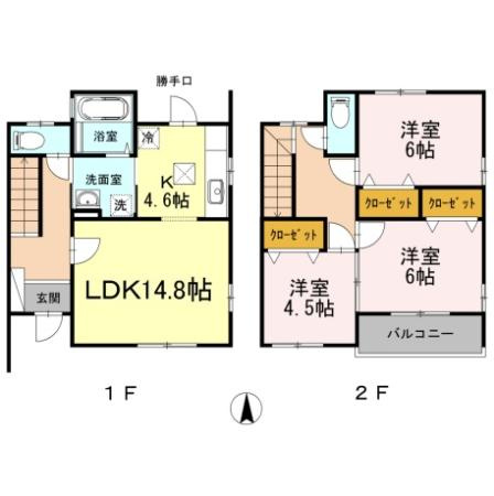 【間取り】 | Southern Court
