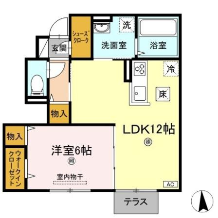 【間取り】 | エマーブルＭ'ｃ