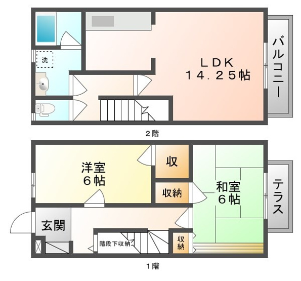 【間取り】 | ラヴィアンローズ