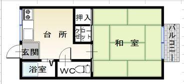 【間取り】 | カルチャーハウス参番館