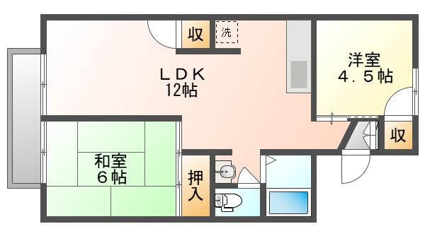 【間取り】 | パレーシャル関