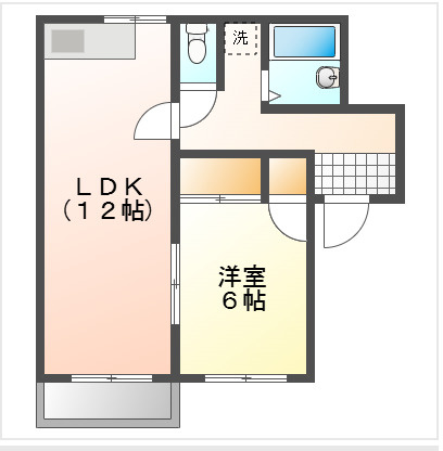 【間取り】 | 川井コーポ