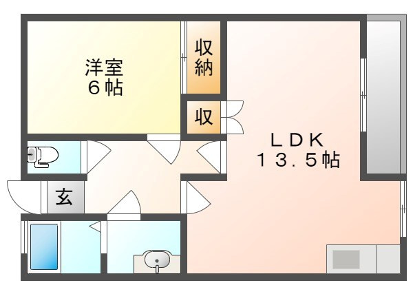 【間取り】 | メゾン大森Ⅲ