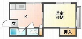 【間取り】 | 第1長徳荘 