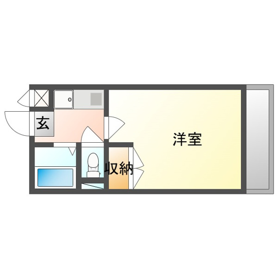 【間取り】 | ハイツ南風