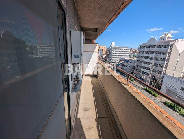 サンハイツ大阪屋のバルコニー