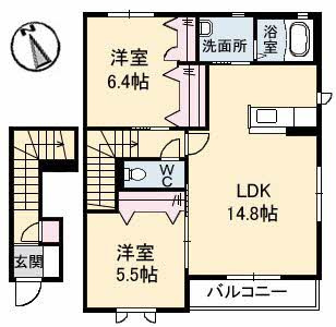 【間取り】 | フレンチ・モモ