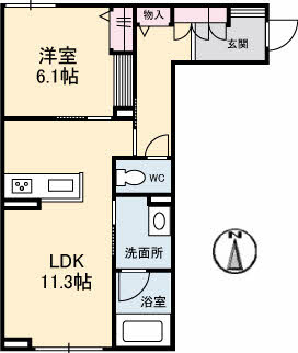 【間取り】 | Ｌａ　Ｇｒａｎｄｉｒ