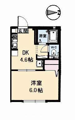 【間取り】 | ピュアメゾン　Ｂ棟