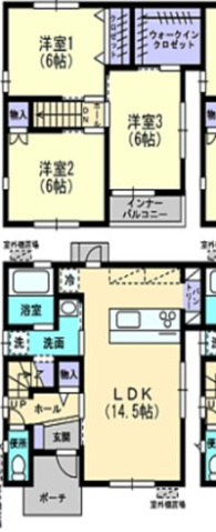 【間取り】 | Domane原尾島