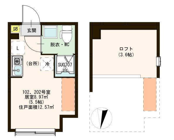 【間取り】 | ハーモニーテラス東小岩Ⅳ