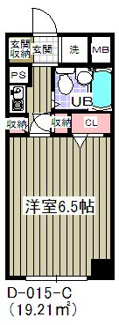 【間取り】 | ＳＯＣＩＥＴＹ　ＳＥＡＳＯＮＳ(D-015)　