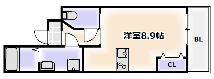 ロイヤルフィオーレあびこの間取り