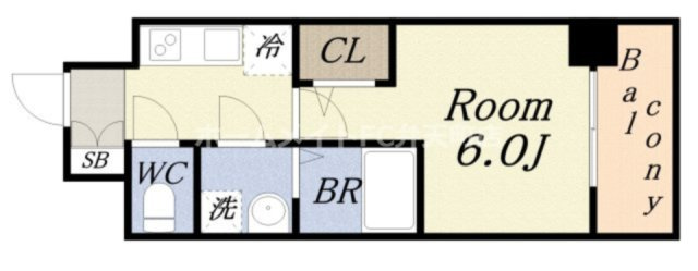 【間取り】 | エスリード弁天町桜通レジデンス