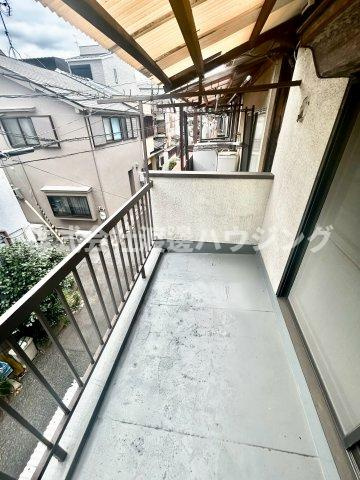 北畠テラスハウスのバルコニー