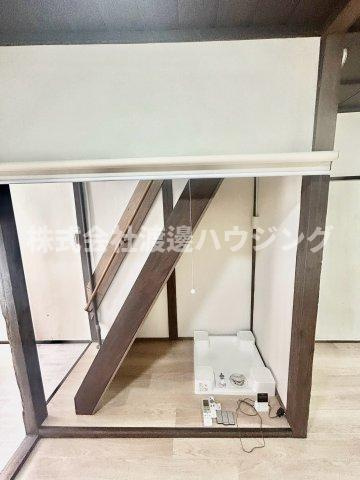 北畠テラスハウスの設備|室内洗濯パン