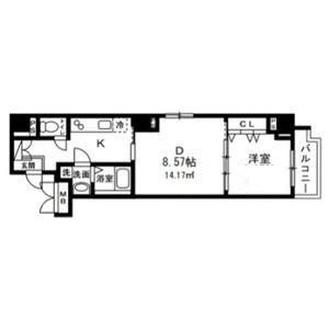 【間取り】 | ＡＸＩＡ　ｓｕｇａｍｏ | 間取りです。