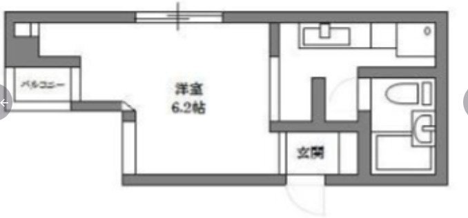 心斎橋SPOT21の間取り
