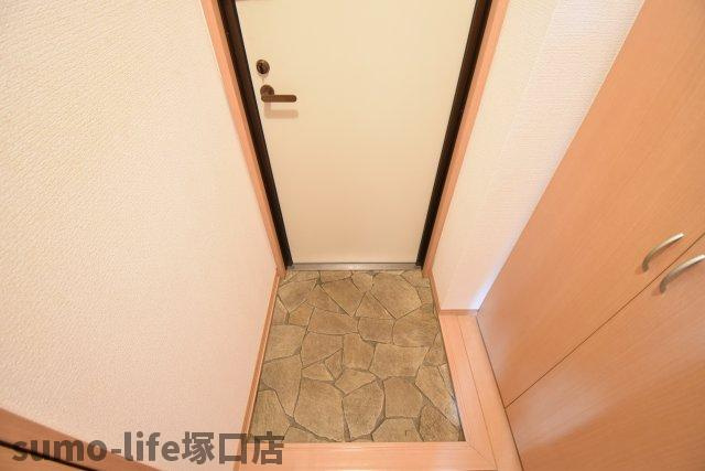 ヴァンソレイユの玄関