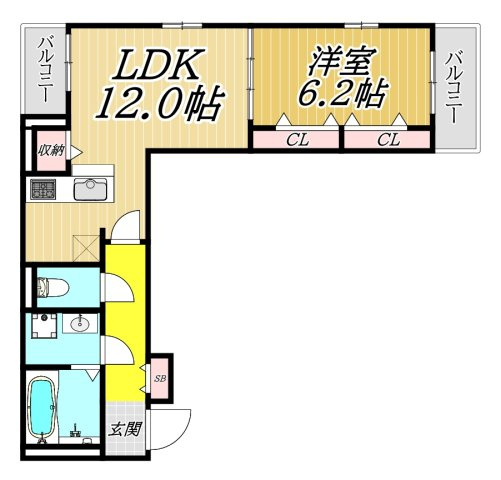 フォーチュンパークの間取り