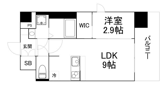 【間取り】 | シャテーニュ上本町