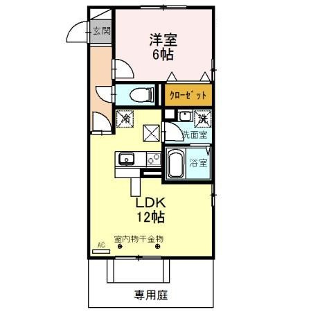 パルティーダ・イーストの間取り