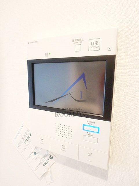 コルザＫⅡのセキュリティ|モニター付きインターホンです。