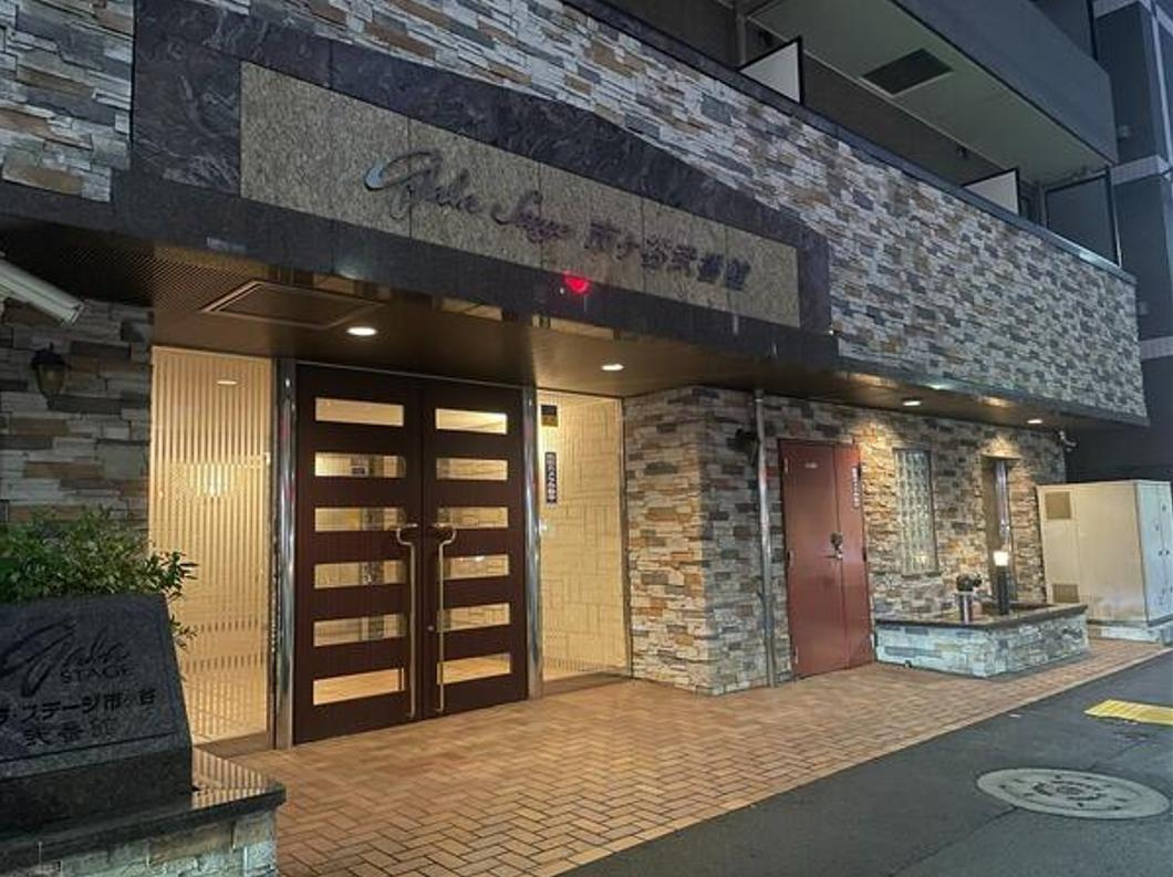 ガラ・ステージ市ヶ谷弐番館のエントランス